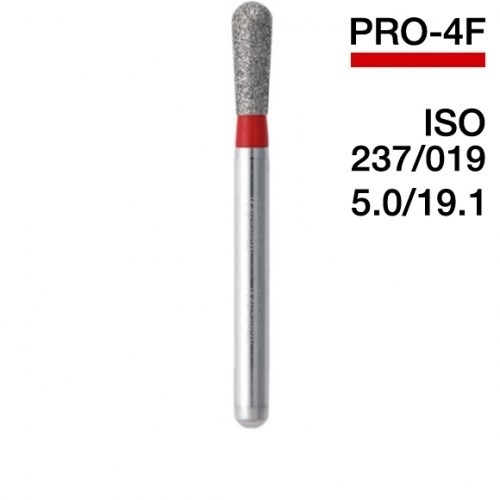 Боры Мани PRO-4F (5 шт.), грушевидный, Mani Dia-Burs 0001914422 - фото 435713