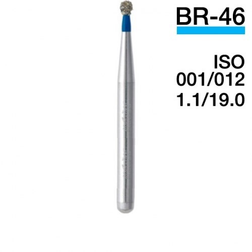 Боры Мани BR-46 (5 шт.), шаровидный, Mani Dia-Burs 0000910605 - фото 435800