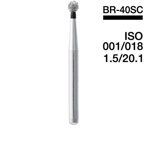 Боры Мани BR-40SC (черн.) (5 шт.), Mani Dia-Burs 1231913099 - фото 436170
