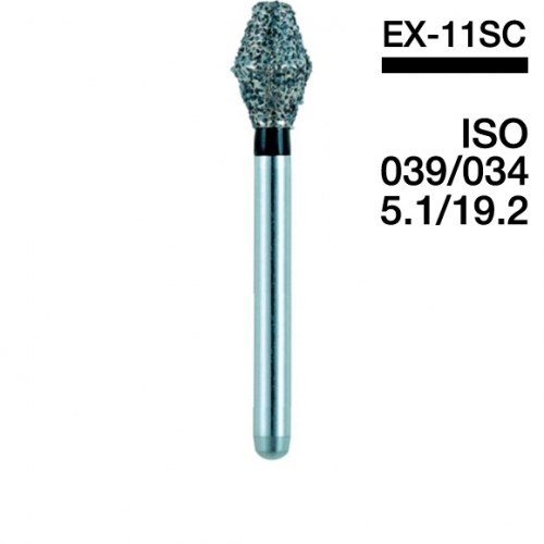 Боры Мани EX-11SC (5 шт.), двойной конус, Mani Dia-Burs 0001914443 - фото 436186