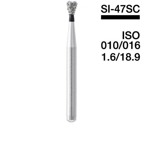 Боры Мани SI-47SC (черн.) (5 шт.), Mani Dia-Burs 1231913103 - фото 436240