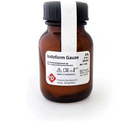 Iodoform gauze 5м х 20мм 5% (PD) 00000001165 - фото 437532