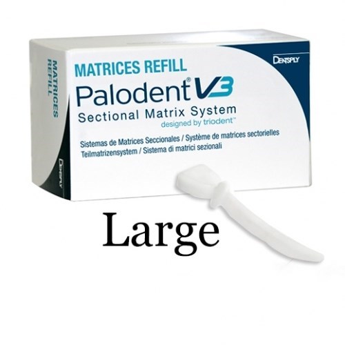 PALODENT V3 M - Матричные клинья размер Large, 100шт. 659800V 0001914648 - фото 438172