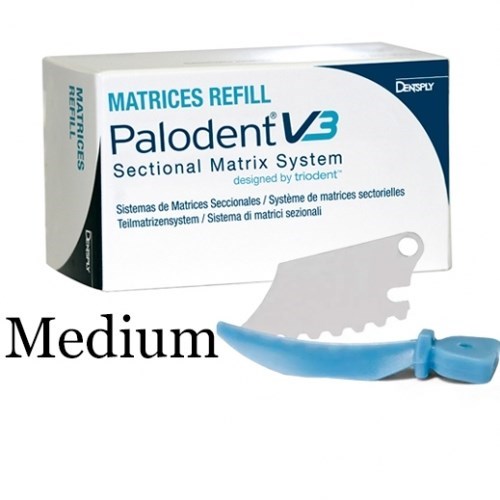 PALODENT V3 S - Матричные клинья с защитой средние 659840V, 50шт. 0001914650 - фото 438190