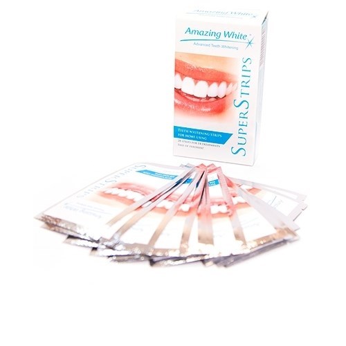 Amazing White Super Strips-полоски безпероксидные (28шт.) на 14 дней. AW50 (США) 1231913895 - фото 438590