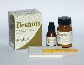 Dentalis KEZ для постоянной пломбирования каналов на основе гидроокиси кальция и йодоформа (15 г +10 мл ), Япония 00000910367 - фото 438723