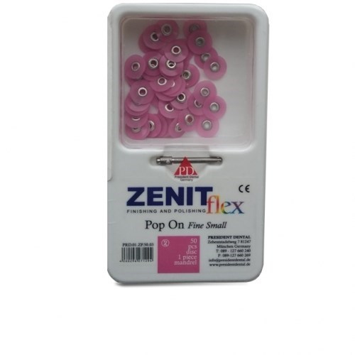 Диски Zenit flex Pop On мягкие D10мм розовые (50шт/1 дискодер) 0001916651 - фото 438921