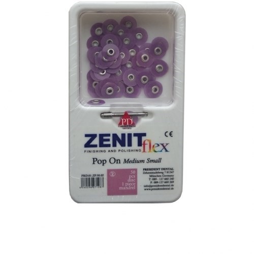 Диски Zenit flex Pop On средние D10мм фиолетовые (50шт/1 дискодер) 0001916649 - фото 438927