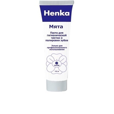 Паста Henka без фтора, МЯТА, туба 115г, Kagayaki 1231910909 - фото 439183