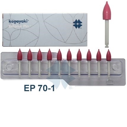 Полиры Kagayaki Enforce Pin 10шт.-Пуля (конус) розовый средний уретановый  ЕР70-1 0001916536 - фото 439290