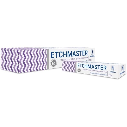 ETCHMASTER 36% (13гр.)- стоматологический протравочный гель, ARKONA 0001914083 - фото 439637