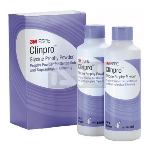 Clinpro Glycine Prophy Powder (2х160г)-порошок для пескоструйного аппарата в наборе, 67008, 3M 0001914392 - фото 439698