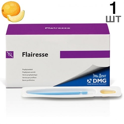 Flairesse профилактический лак, дыня, 1 блистер, 220405, DMG 1231914401 - фото 439751