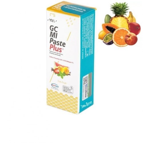 Паста GC MI Paste Plus (мультифрукт) 40гр, GC 1231915060 - фото 439842