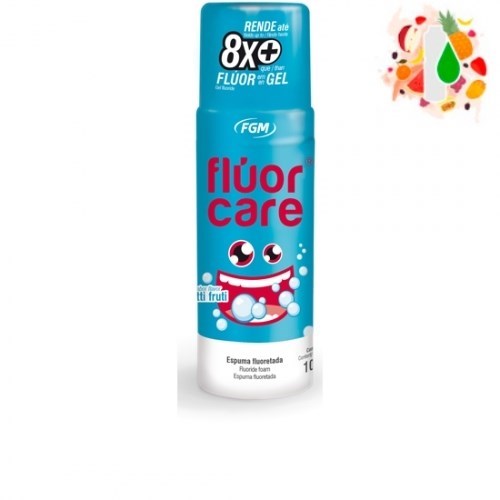 Пенка реминерализующая Fluor Care" вкус Тутти-Фрутти-фторсодержащий раствор,  FGM, 100мл 1231913444 - фото 439855