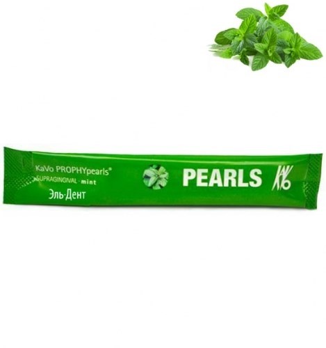Порошок для Аэрфло Каvo PROPHY pearls МЯТА пакетик 15гр, для Аэр-Фло абразивный 0001916343 - фото 439919