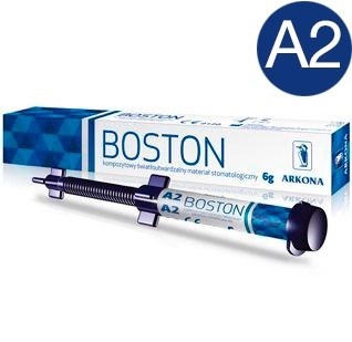 BOSTON цвет А2, шприц (6гр.) - светоотверждаемый микрогибридный композитный материал, ARKONA (Польша) 0001914077 - фото 440024