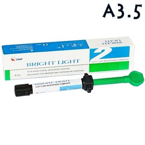 Bright Light цв.A3,5 шпр. 4,5г-светоотверждаемый микрогибридный композит, DMP 1231912824 - фото 440042