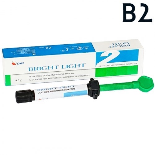 Bright Light цв.B2 шпр. 4,5г-светоотверждаемый микрогибридный композит, DMP 1231912825 - фото 440045