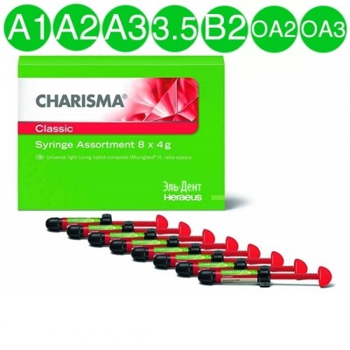 Сharisma Сlassic Syr Kit Набор 8x4г+ Gluma2Bond 0001914677 - фото 440149