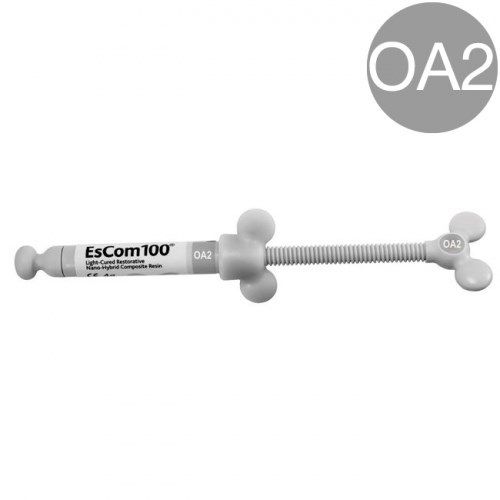 Escom 100 цвет OA2, шприц (4гр.) световой композит эском, Spident 0001912662 - фото 440299