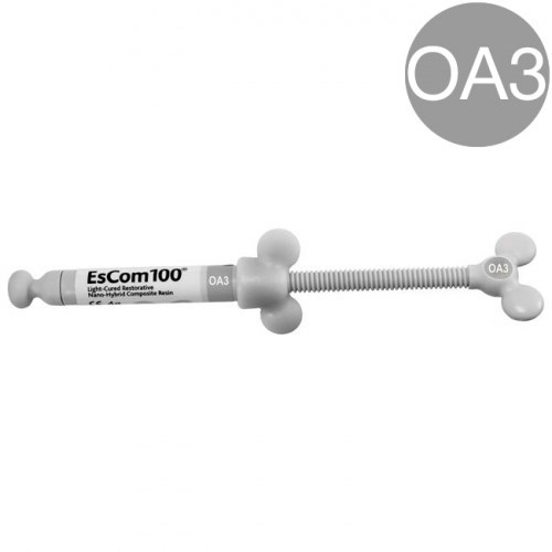 Escom 100 цвет OA3, шприц (4гр.) световой композит эском, Spident 0001912702 - фото 440302
