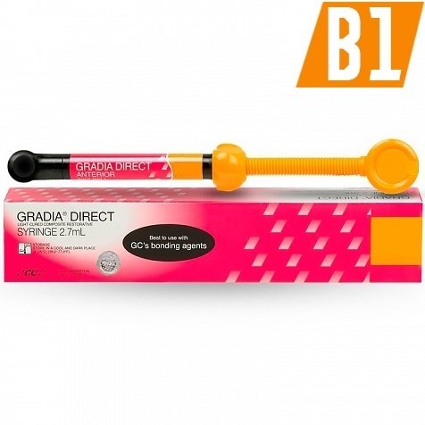 GC Gradia Direct Anterior B1, шприц (4гр), светоотверждаемый реставрационный композит, 003388. 00000909457 - фото 440819