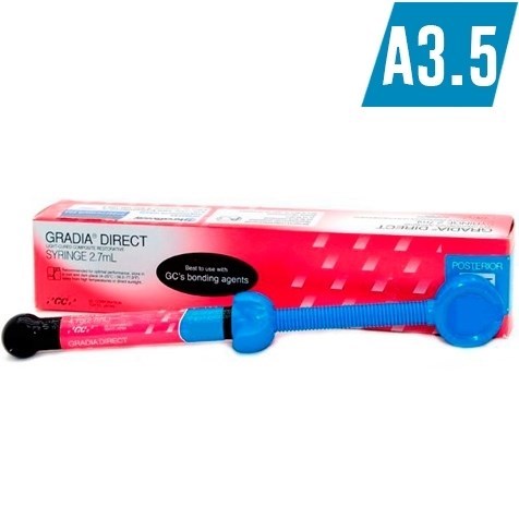 Gradia Direct Posterior A3,5 шприц (4.7гр), светоотверждаемый гибридный композит, 003425. 00000002201 - фото 440871