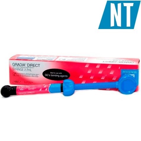 Gradia Direct Posterior NT (натуральный полупрозрачный), шприц (4.7гр), светоотверждаемый гибридный композит, 003427. 00000909945 - фото 440874
