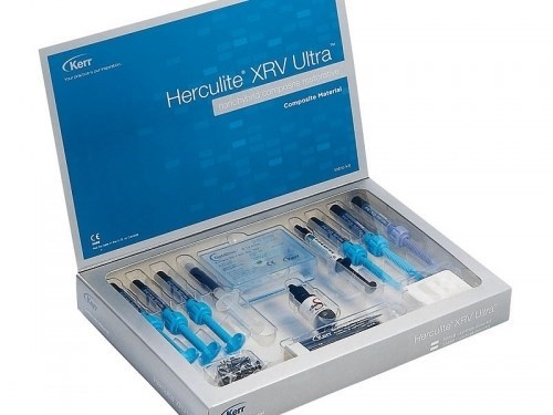 Herculite XRV Набор Ultra Intro Kit (6шпр.,1-Флоу, бонд, диски, протравка, аппликаторы) Kerr 00000909566 - фото 441093