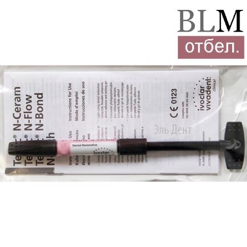 Tetric N-Ceram Refill BLM шприц (3.5гр), светоотверждаемый нано-гибридный композит, Ivoclar 1231915090 - фото 441530