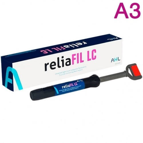 reliaFIL LC цв. А3 шприц 4г-наногибридный светоотверждаемый композит, AHL 1231912789 - фото 441807