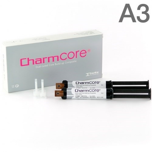 CharmCore цв.А3-цемент двойного отверждения (2кар.х5мл,20 нас,20канюль), DentKist 1231913074 - фото 441963