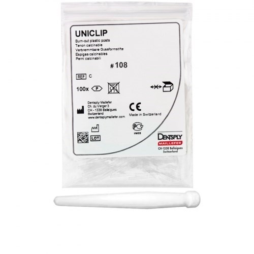 Штифты Uniclip 0,8mm №108 (белые) 100шт. 00000001106 - фото 442104