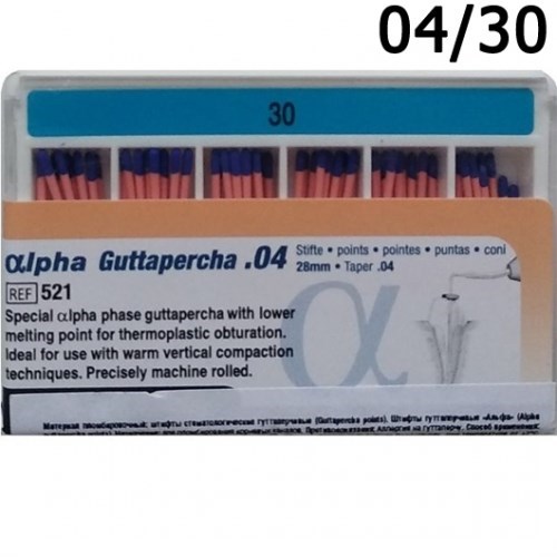 Альфа Гуттаперча (Alpha Guttapercha) №30 04 L28, VDW (Германия) 0001911091 - фото 442618