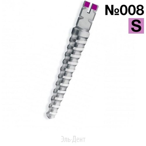 Штифты Unimetric №008/S (0,8 мм) фиолетовые 25 шт., Maillefer 00000001108 - фото 443383