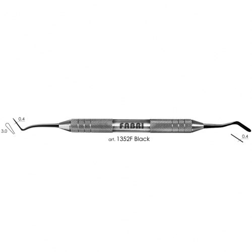 Гладилка FABRI ЧЕРНАЯ 1352F Black Большая 0001914565 - фото 444013