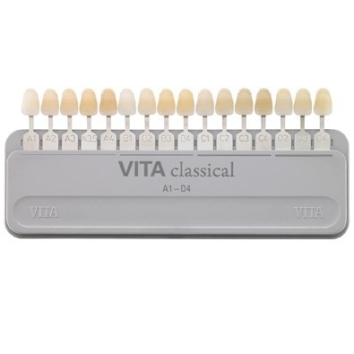 Расцветка VITA classical A1-D4 классическая с отбеленными оттенками 0001916679 - фото 445061