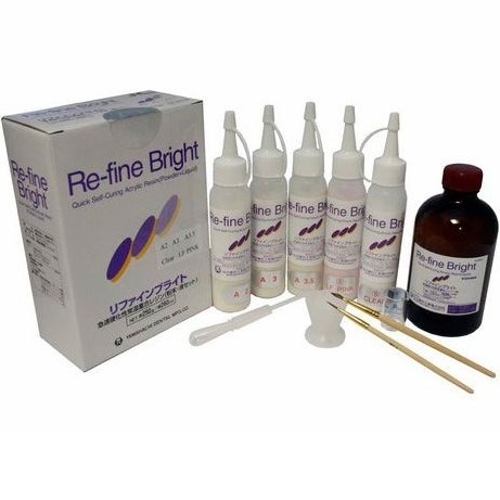 Re-Fine Bright Set №1 (5+1)-набор 50гх5 (А2,А3х2,А3,5, LF Pink)+260мл мономера, аксессуары 1231911239 - фото 446102