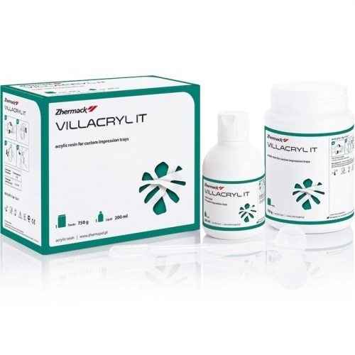 Villacryl IT (750гр+200мл) самоотверждаемая пластмасса для ложек, EVERALL7 00000910092 - фото 446128