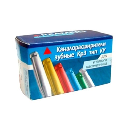 Дрильборы КМИЗ для углового наконечника ассорти 50шт. (Каналорасширители КрЗ тип К) 00000000626 - фото 446279