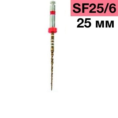 S-FLEXI №25/06/25мм (6шт.)-машинные файлы для первичного эндодонтического лечения 1231913718 - фото 447724