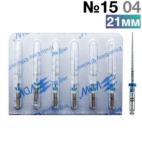 FlexMaster Тейпер NiTi №15 04 L21, VDW 0001916101 - фото 448515