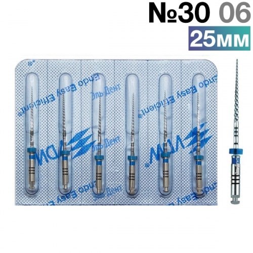FlexMaster Тейпер NiTi №30 06 L25, VDW 0001910854 - фото 448551