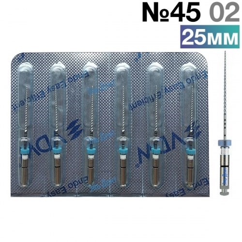 FlexMaster Тейпер NiTi №45 02 L25, VDW 1231911224 - фото 448570