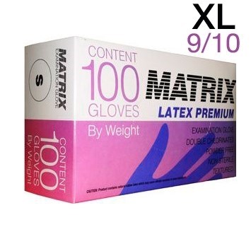 Перчатки латексные MATRIX Premium XL (9|10) 100шт. 0001911826 - фото 448987