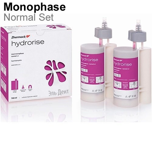 Hydrorise Monophase Maxi Normal Set (2х380мл), C207040, Zhermack 0001915512 - фото 450239