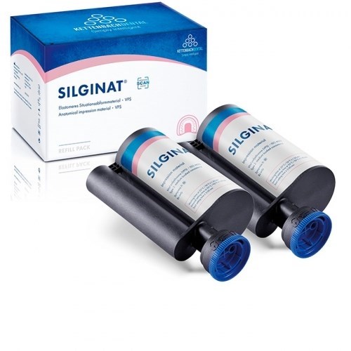 Silginat (2 карт.х 380мл.) - монофазный материал автоматического смешивания., Kettenbach 14713 1231913527 - фото 450251