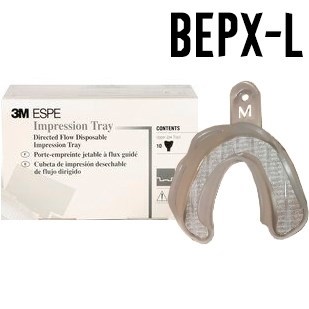 Ложки слепочные Impression Tray (10шт), Верх-L, 71617, 3М 1231912397 - фото 450358