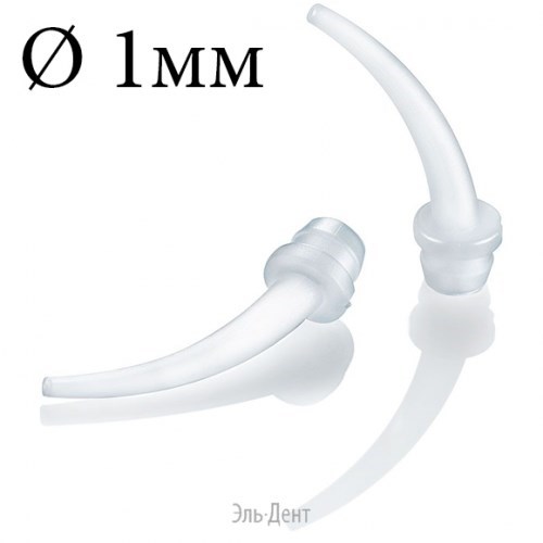 Насадки канюли интраоральные, белые, D=1 мм, 100 шт для Panacil X-light/Light, Kettenbach 1231914593 - фото 450443